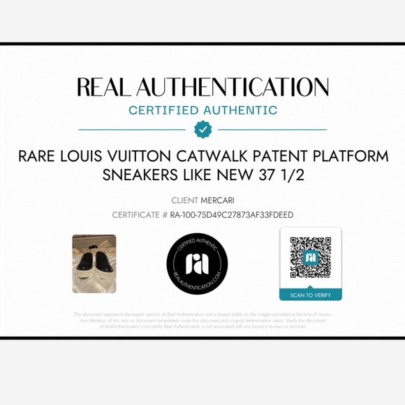 **SOLD**RARE Louis Vuitton Catwalk Patent Platform Sneakers! LIKE NEW 37 1/2 - Picture 13 of 13